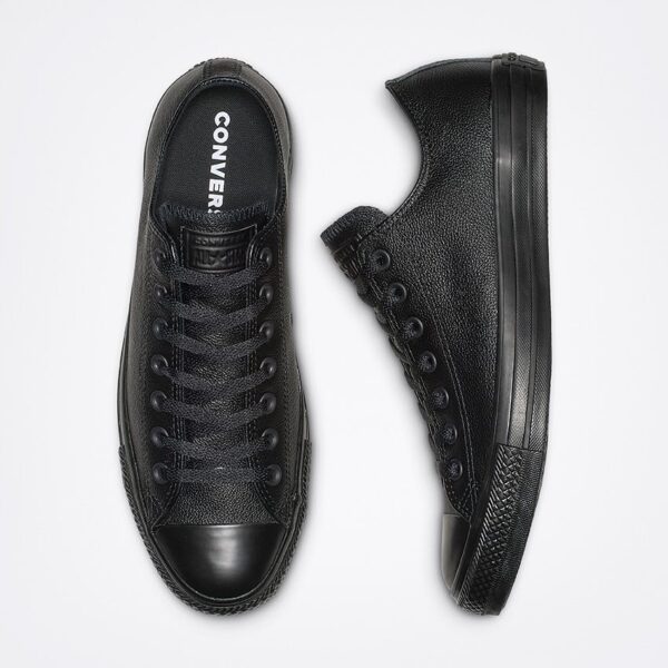 Chuck Taylor All Star (Caña baja, Cuero monoblack) - Imagen 3