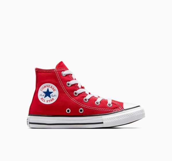 Chuck Taylor All Star kids (Caña alta, Rojo)