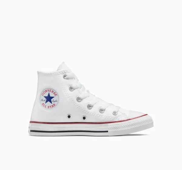 Chuck Taylor All Star kids (Caña alta, Blanco)