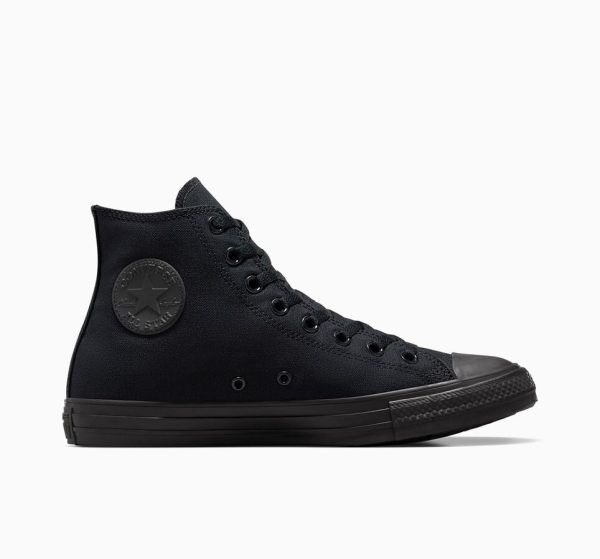 Chuck Taylor All Star (Monocromatico caña alta negro)