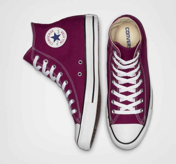 Chuck Taylor All Star (Caña alta, Conche de vino) - Imagen 2