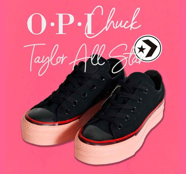 OPI Chuck Taylor All Star Plataforma (Caña baja, Negros) - Imagen 2