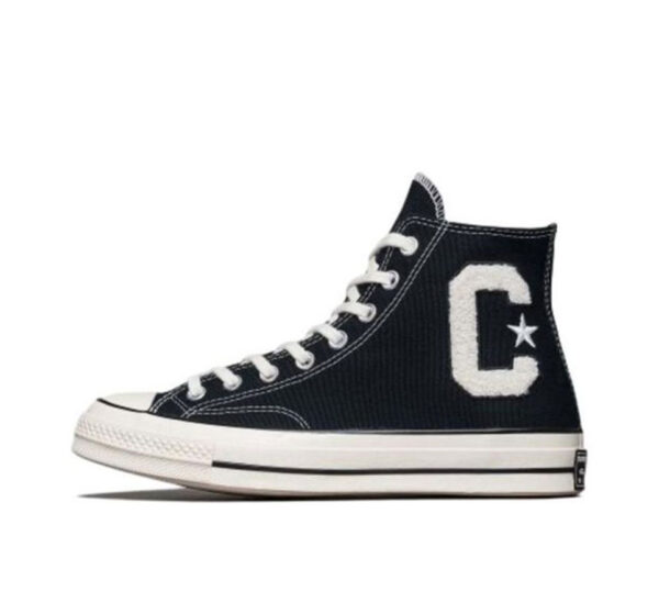 Converse Chuck 70 Varsity Letter (Caña Alta, Negros)