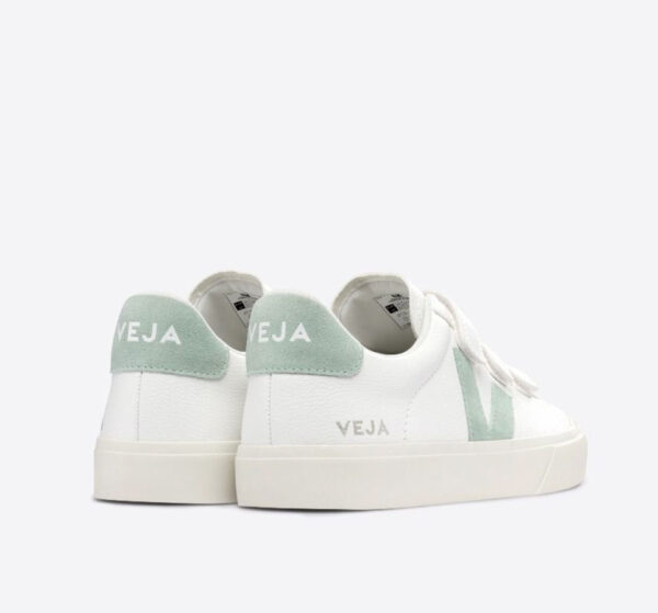 Veja RECIFE LEATHER WHITE MATCHA - Imagen 3