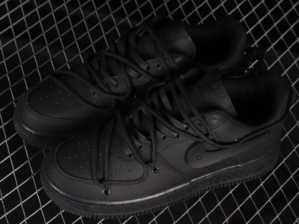 Nike Air Force 1 '07 (Negros, Personalizados) - Imagen 2