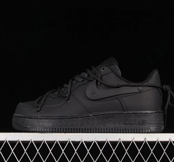 Nike Air Force 1 '07 (Negros, Personalizados)