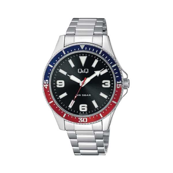 Reloj Q&Q para hombre QB64J205Y | Plateado