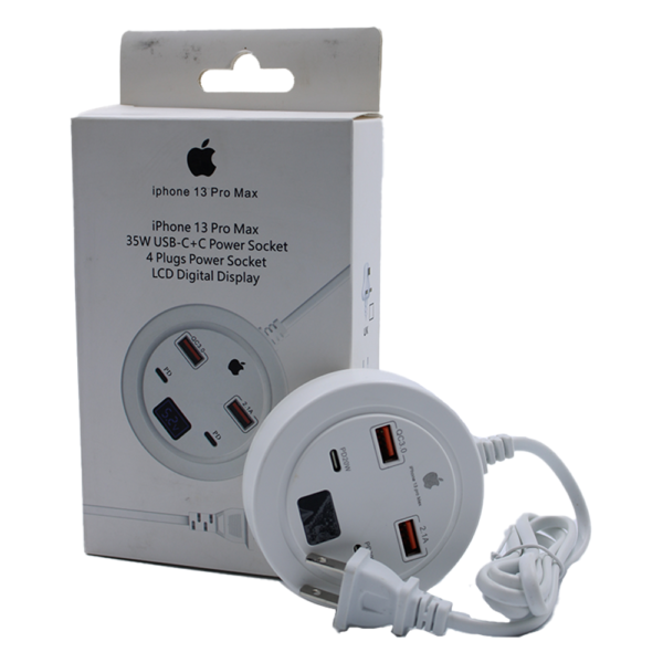 CARGADOR SOCKET IPHONE 13 TIPO C 35W