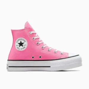 Converse Chuck Taylor All Star (Plataforma Caña alta, Rosado)
