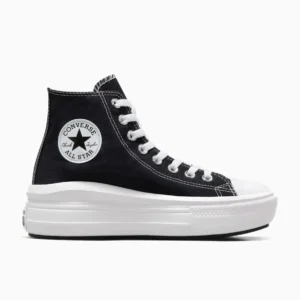 Chuck Taylor All Star Move (Caña alta, Negro)