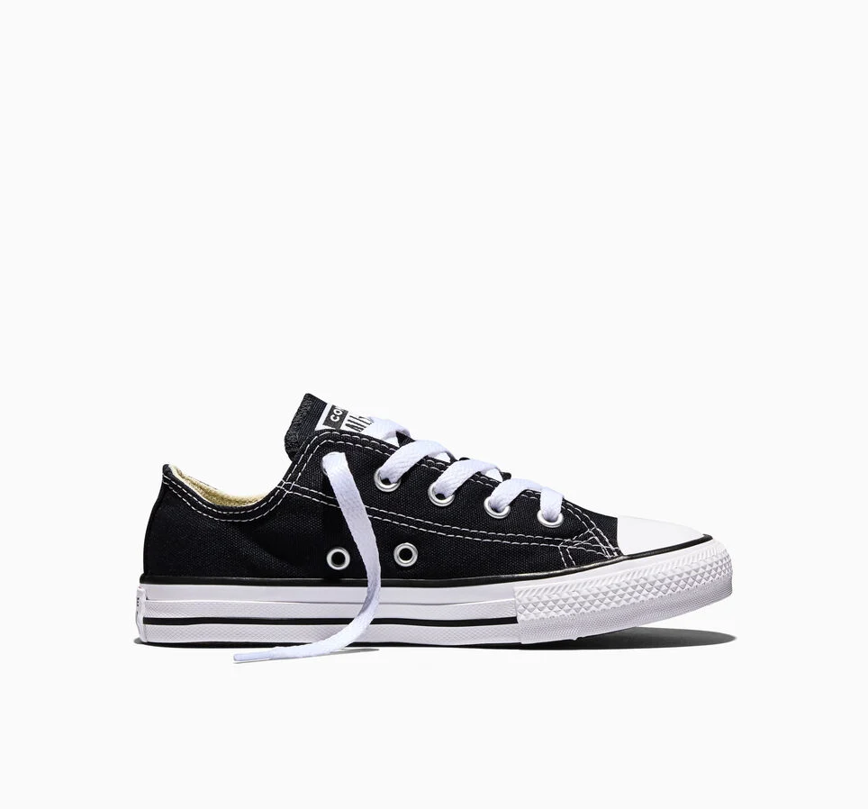 Chuck Taylor All Star kids (Caña baja, negro)